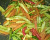 Foto langkah ke 3 dari resep *acar timun wortel*.