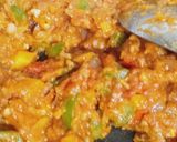 पाव भाजी पिज़्ज़ा (Pav bhaji pizza recipe in Hindi) रेसिपी चरण 7 फोटो