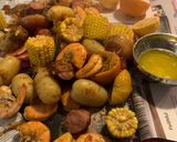 A picture of step 10 of Shrimp boil.