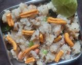 A picture of step 3 of जीरा रवा उपमा.
