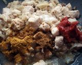 A picture of step 7 of East Indian Style Curried Chicken Sauté.