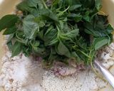 Foto langkah ke 3 dari resep Pepes Tahu Jamur dan Pepes Tahu Teri.