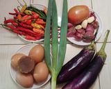 Foto langkah ke 1 dari resep 2. balado sambal terong telur.