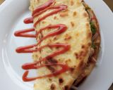 A picture of step 6 of Crispy Cubano Flatbread Sandwich.