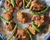A picture of step 6 of Onion bhajiya (kanda bhajji).