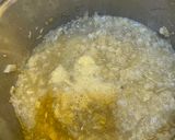 A picture of step 2 of Shalgam ka saag.