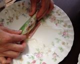 A picture of step 6 of Vietnam spring rolls.