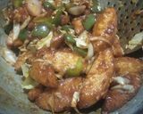 A picture of step 7 of Chinese Chilli Idli.