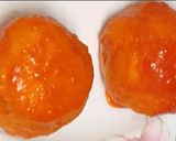A picture of step 7 of Tri colour coconut ladu.