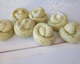 A picture of step 8 of Zucchini chapati.