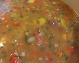 A picture of step 3 of Jambalaya.
