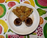 Foto del paso 4 de la receta Tortilla con patata ajo y perejil