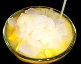 Foto langkah ke 6 dari resep Jus Mangga Topping Buah Lontar.