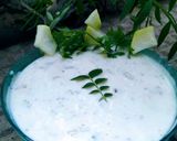 A picture of step 5 of Bottle gourd tadka raita🔥😋.