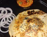 A picture of step 6 of Tandoori Naan.