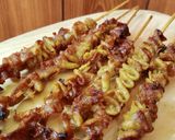 Foto langkah ke 5 dari resep Sate Usus Ayam.