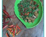 Foto langkah ke 5 dari resep Tumis Buncis Tahu Coklat.