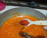 A picture of step 4 of Chole bhature.