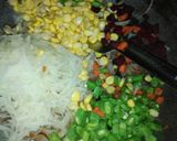 A picture of step 3 of Semolina spring rolls.