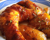 Foto del paso 10 de la receta: Pollo asado con salsa de humo a la barbacoa Maple Bourbon con patatas a las hierbas provenzales