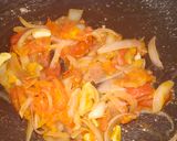 A picture of step 4 of Veg Kolhapuri Sabzi.