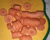 A picture of step 1 of Carrot Soup ala MevrouwPinda.