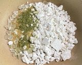 Hình bước làm 1 của món Bánh Mochi Bột Sắn Dây Trà Xanh