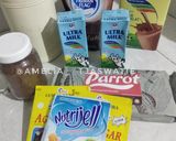 Foto langkah ke 1 dari resep 21. Coklat Puding Vla Vanilla.
