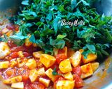 A picture of step 5 of Sweet Potato -Methi Sabzi.