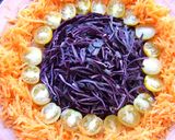 Foto del paso 2 de la receta: Ensalada otoñal de lombarda y zanahorias