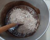 Foto langkah ke 4 dari resep 754.Fudgy Brownise shiny crust.