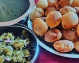 A picture of step 5 of Pani Puri.