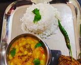 A picture of step 4 of Dal tadka.