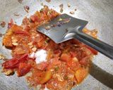 A picture of step 5 of Baingan Bhaji.
