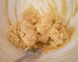 A picture of step 2 of Carrot cake with no icing.