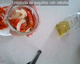 Foto del paso 6 de la receta: Ensalada de Pimientos Piquillo y Cebolla