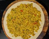 A picture of step 3 of Paneer Bhurji Paratha.
