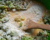 Foto del paso 3 de la receta: Muffins de verduras y corazón de queso