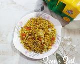 A picture of step 5 of Sprouted Bhel.