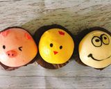 Hình bước làm 5 của món Bánh bao nhân sữa phô mai cho bé