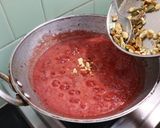 A picture of step 6 of Millet beet kheer millet beetroot payasa.