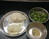 A picture of step 1 of Cheesy veg Paratha.