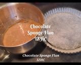 A picture of step 1 of 🍫🥮Chocolate Sponge Flan Case🥮🍫.