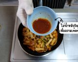 รูปขั้นตอนการทำที่ 14 ของ หมูผัดกิมจิ สูตรไม่มีโคชูจัง