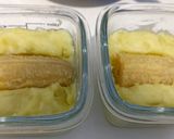 Foto langkah ke 8 dari resep Kue lapis ubi pisang #snackMPASI8+.