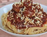Foto langkah ke 7 dari resep Spaghetti Meatballs (Bola Daging).
