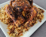 Foto del paso 2 de la receta: Pollo l'ast con patatas y cebolla en la airfryer