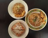 Foto langkah ke 3 dari resep Nasi goreng keju.