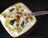 A picture of step 6 of Curd rice.