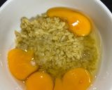 Hình bước làm 2 của món Chả Cốm Trứng (Phiên Bản Không Thịt)